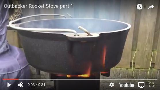 Outbacker rocket stove best sale