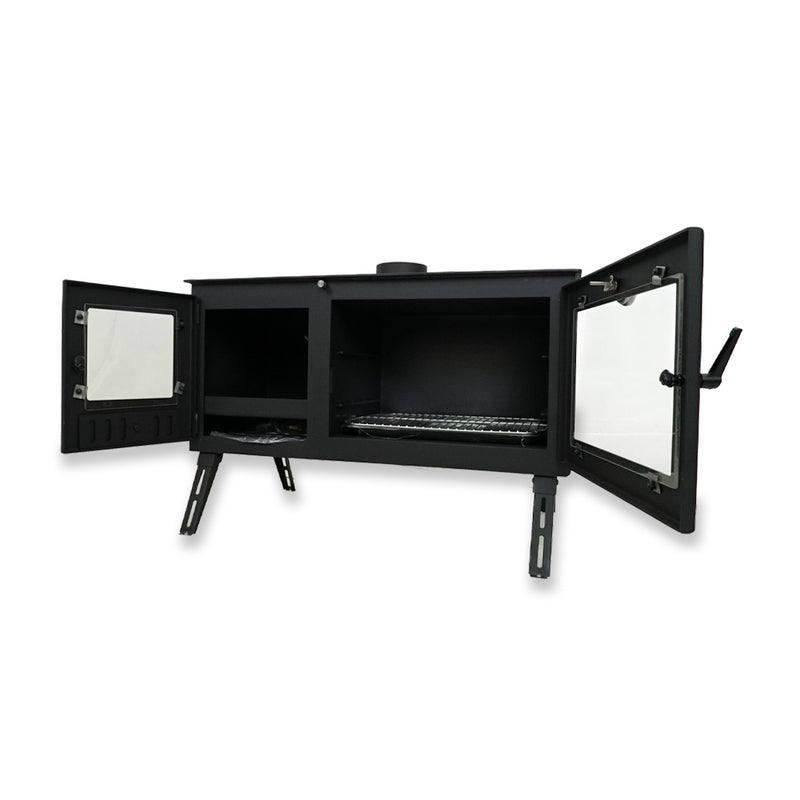 Poêle-four Firebox Range XL Eco Burn | 4 kW 32 kg