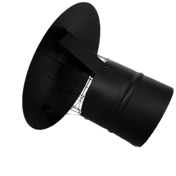 Capot de tuyau de 4 pouces | Poêles Hygge