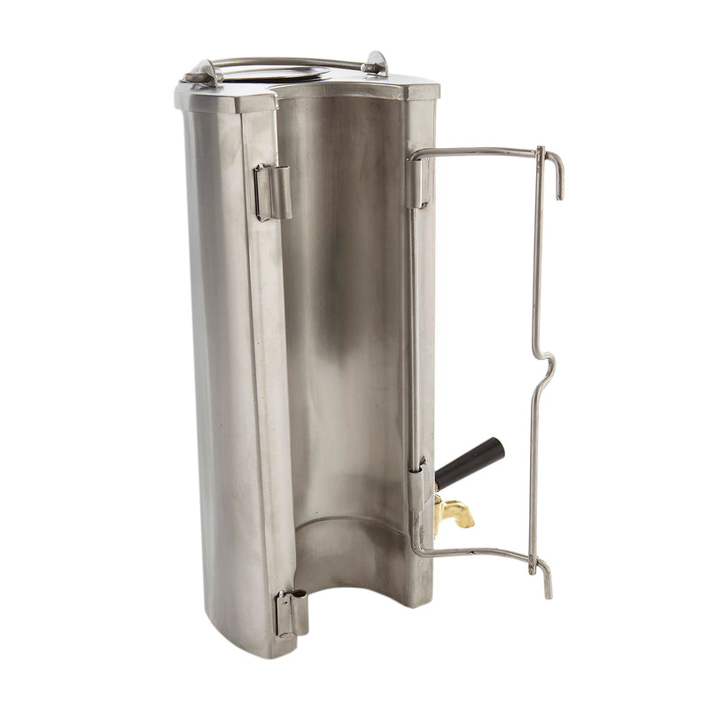 Poêle à bois portatif Pioneer | 2,5 kW 12 kg - Ensemble chauffe-eau