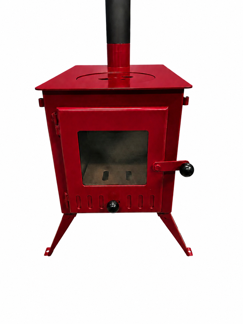 Firebox Vista Large Window Portable Wood Stove | 3.5kw 12kg