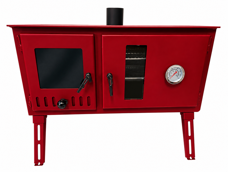 Firebox Eco Burn Range Oven Tragbarer Holzofen | 3,5 kW, 20,5 kg