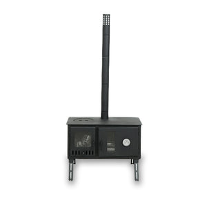 Firebox Eco Burn Range Oven Tragbarer Holzofen | 3,5 kW, 20,5 kg