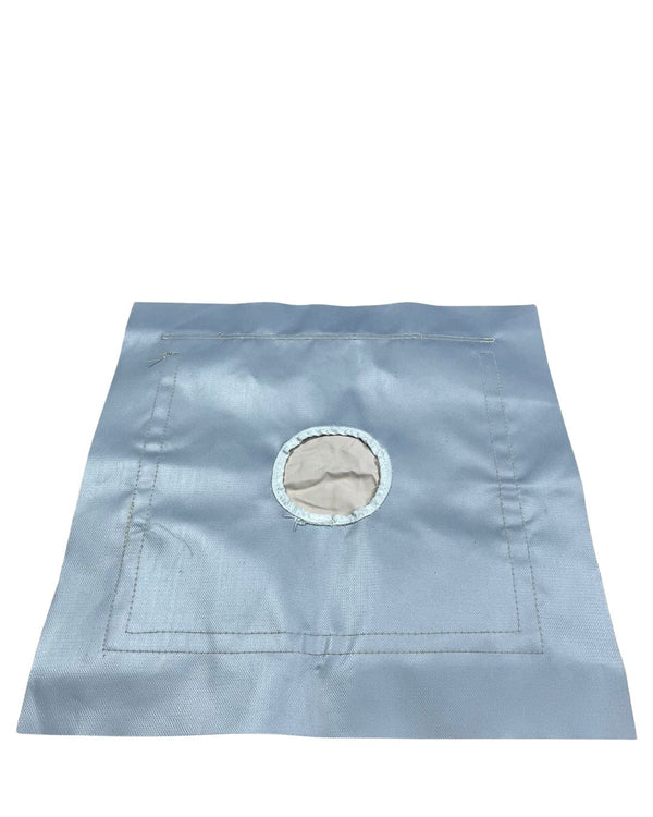 The Stove Mate - Fireproof Canvas Tent Stove Flap DIY Installation Kit