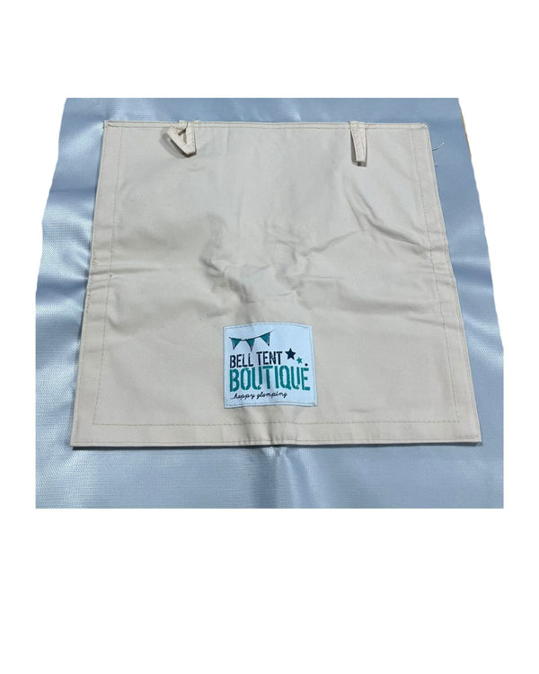 The Stove Mate - Fireproof Canvas Tent Stove Flap DIY Installation Kit