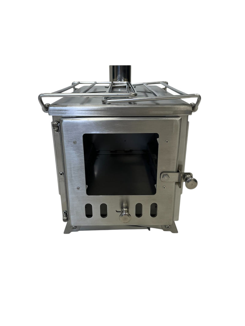 Firebox Flame Clear View Portable Wood Stove | 3.5kw 14kg