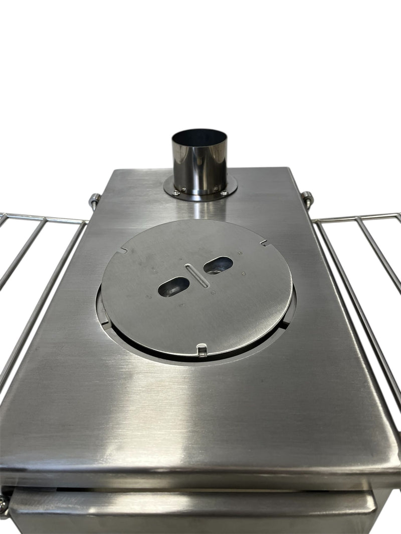 Firebox Flame Clear View Portable Wood Stove | 3.5kw 14kg
