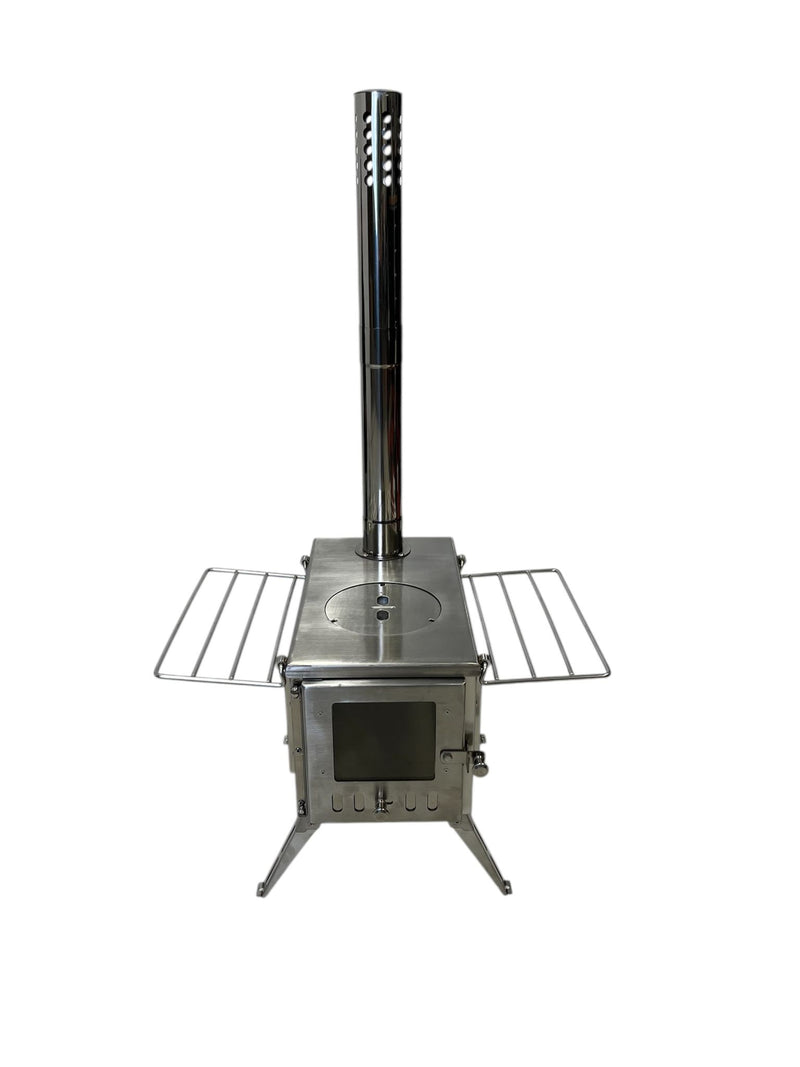 Firebox Flame Clear View Portable Wood Stove | 3.5kw 14kg