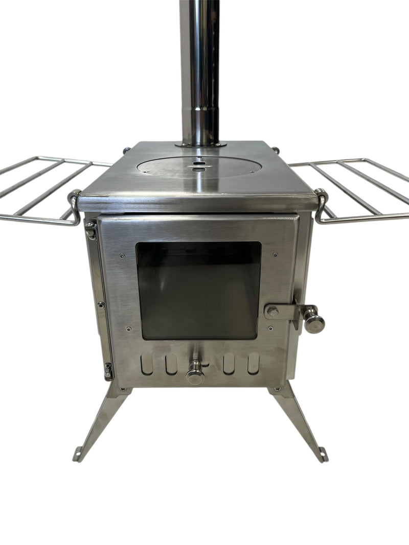 Firebox Flame Clear View Portable Wood Stove | 3.5kw 14kg