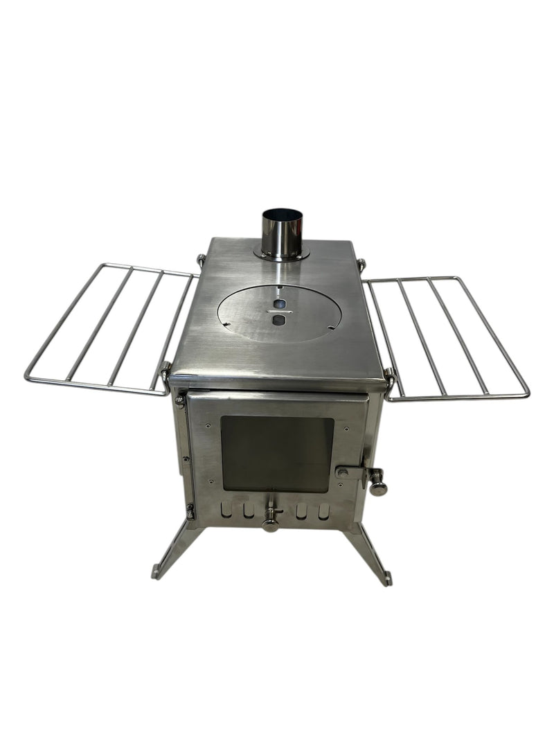 Firebox Flame Clear View Portable Wood Stove | 3.5kw 14kg