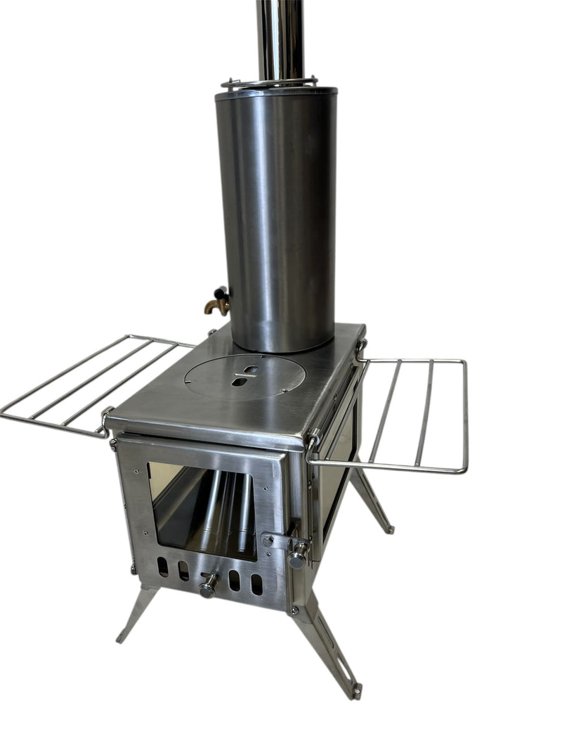 Firebox Flame Clear View Portable Wood Stove | 3.5kw 14kg