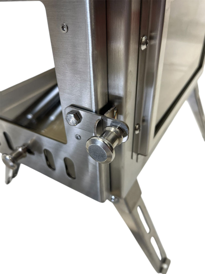 Firebox Flame Clear View Portable Wood Stove | 3.5kw 14kg
