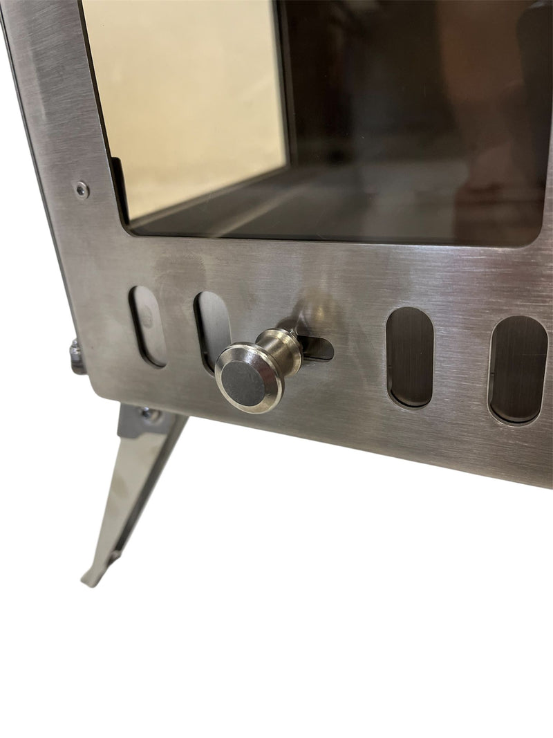 Firebox Flame Clear View Portable Wood Stove | 3.5kw 14kg