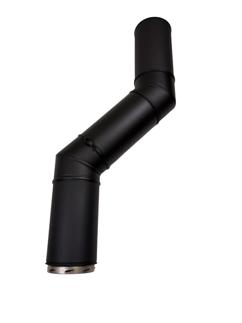 5-Inch Twin Wall 45 Degree Elbows (Pair) | Hygge, Ignis, XL Stoves