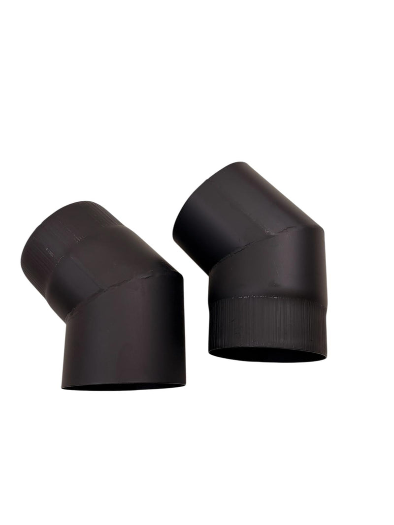 4-Inch 45 Degree Elbows - Pair | Hygge, Ignis, XL Stoves