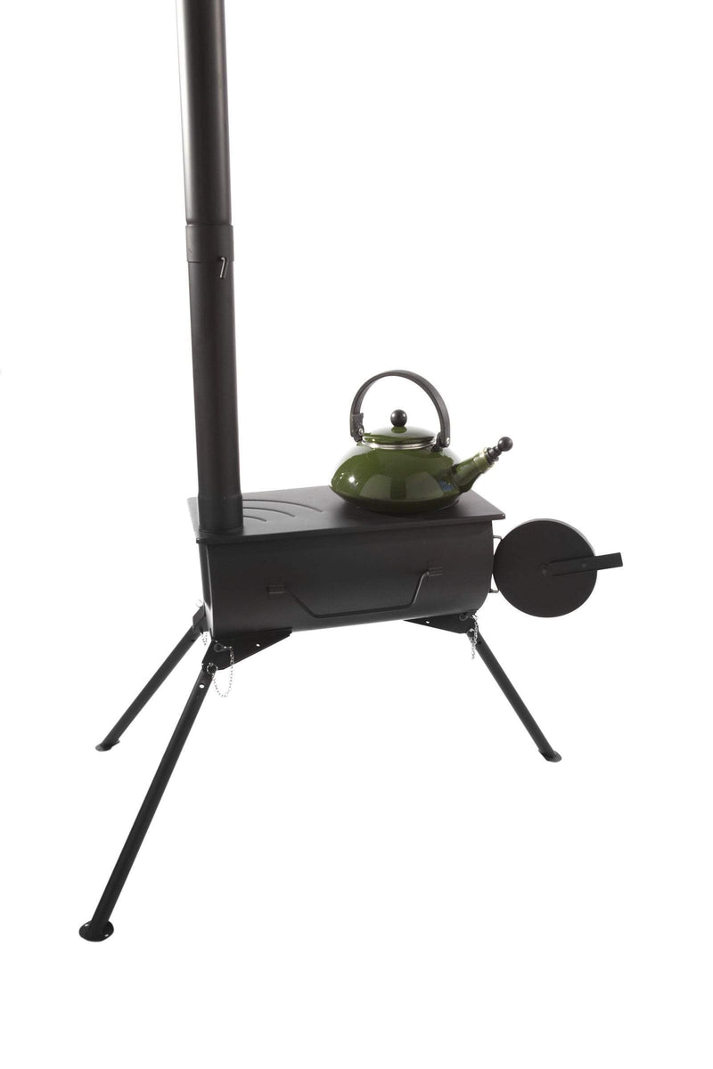 Outbacker® Portable Wood Burning Stove - Glass Door