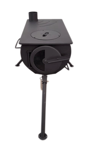 Outbacker® Portable Wood Burning Stove - Glass Door